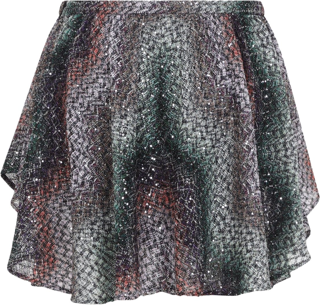 Missoni Missoni Caperdoni Mini Skirt Divers