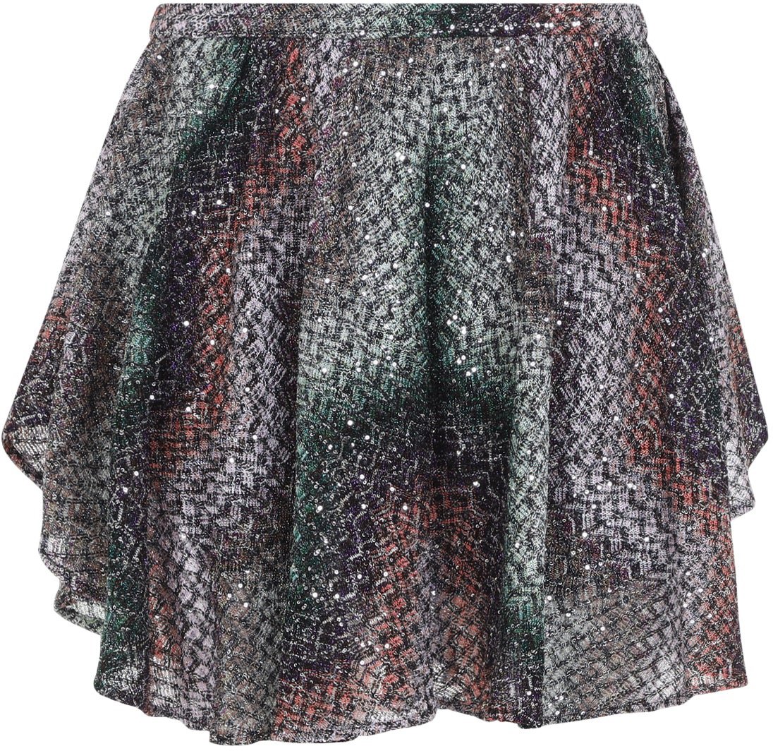 Missoni Missoni Caperdoni Mini Skirt Divers