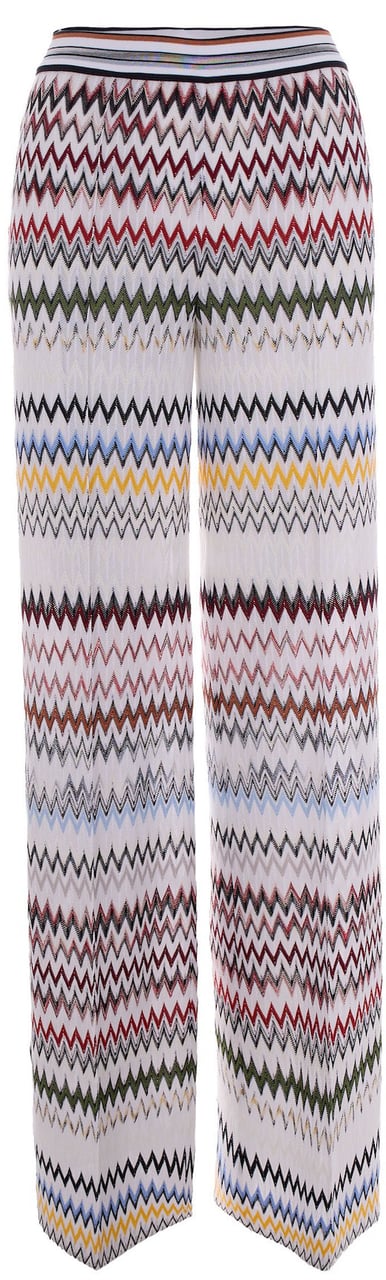 Missoni Trousers Multicolorwht Base Divers