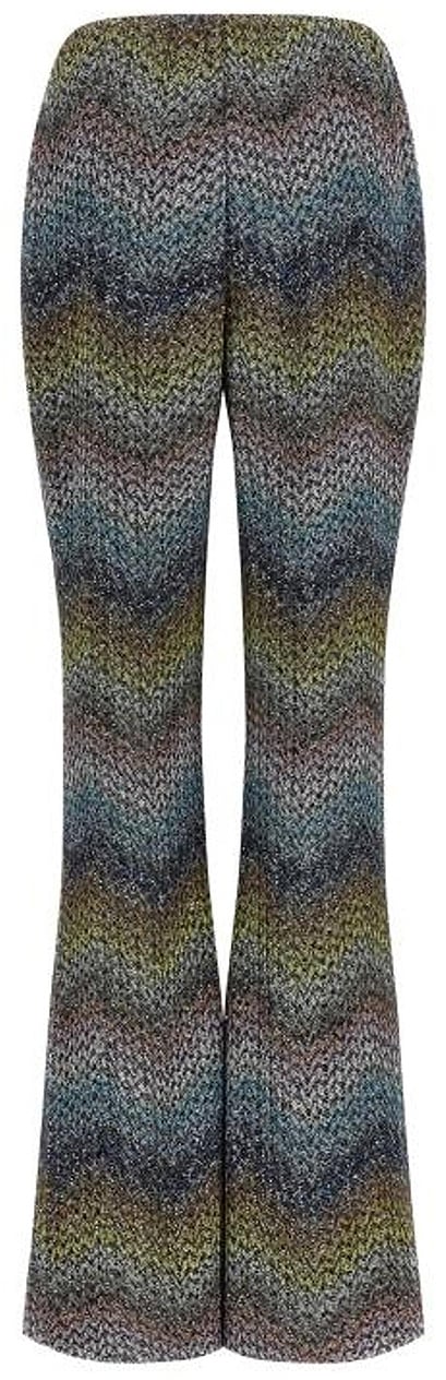 Missoni Trousers Multiblue/Yellow/Viola Divers