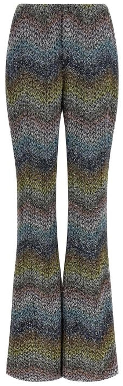 Missoni Trousers Multiblue/Yellow/Viola Divers