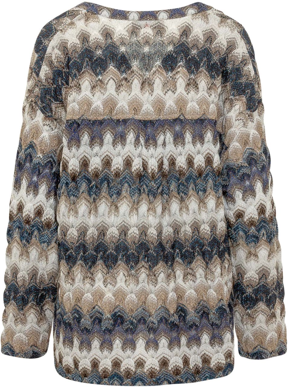 Missoni Maglia a Maniche Lunghe con Scollo Ampio Divers