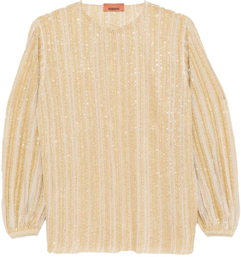 Missoni Shirts Golden Goud