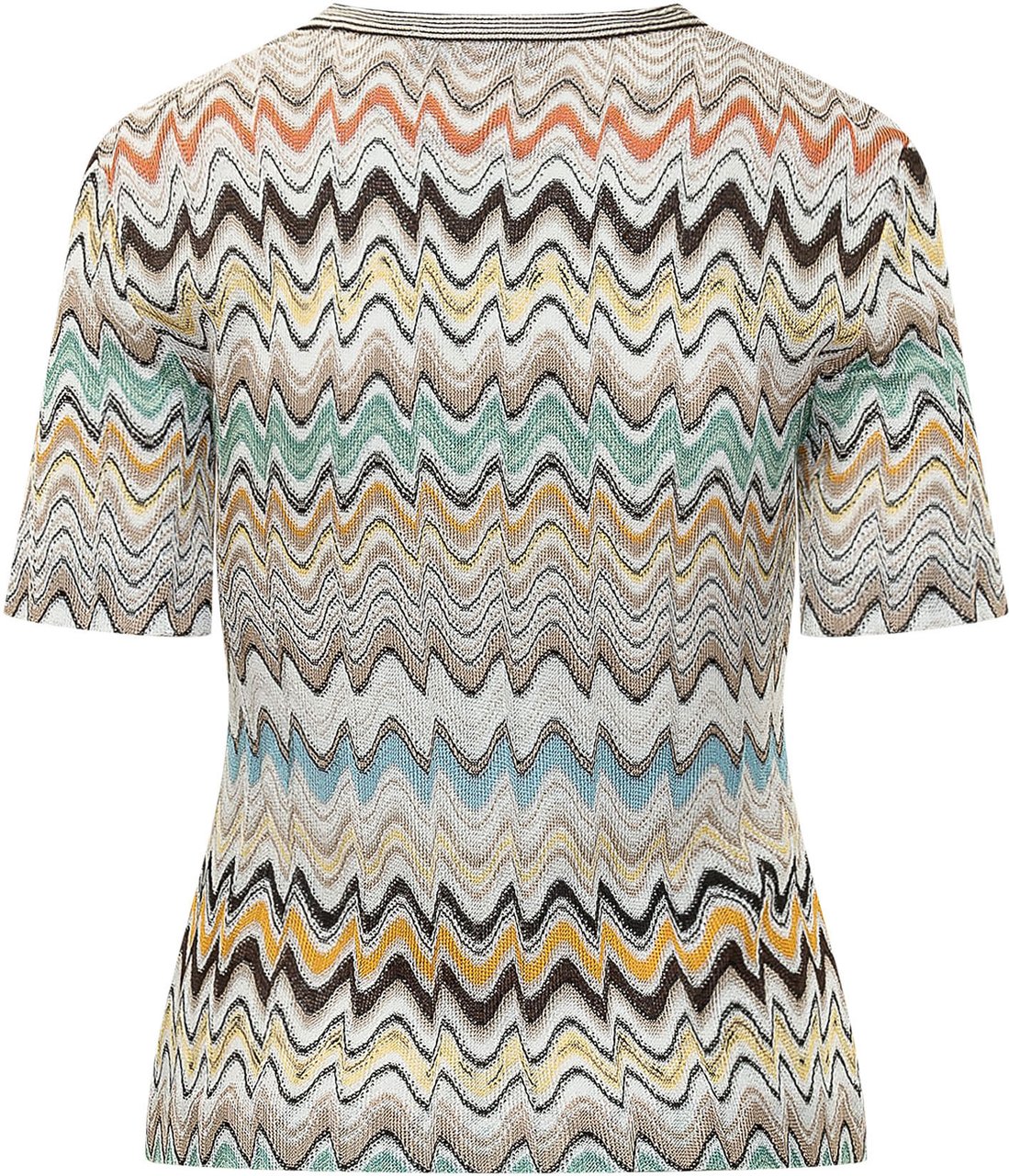 Missoni Maglia Scollo a V a Zig Zag Divers
