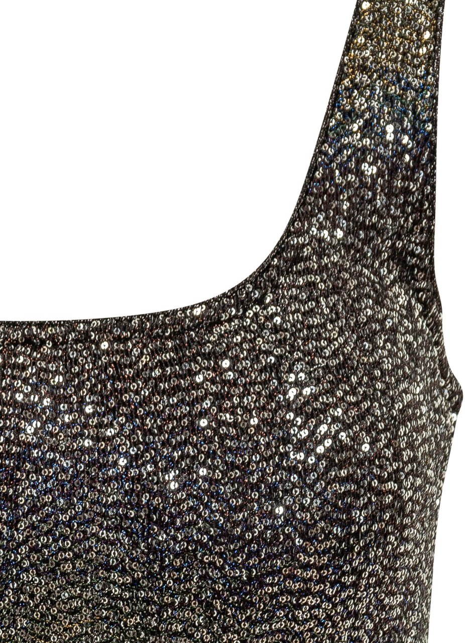 Missoni Abito Corto Caperdoni Donkergrijs