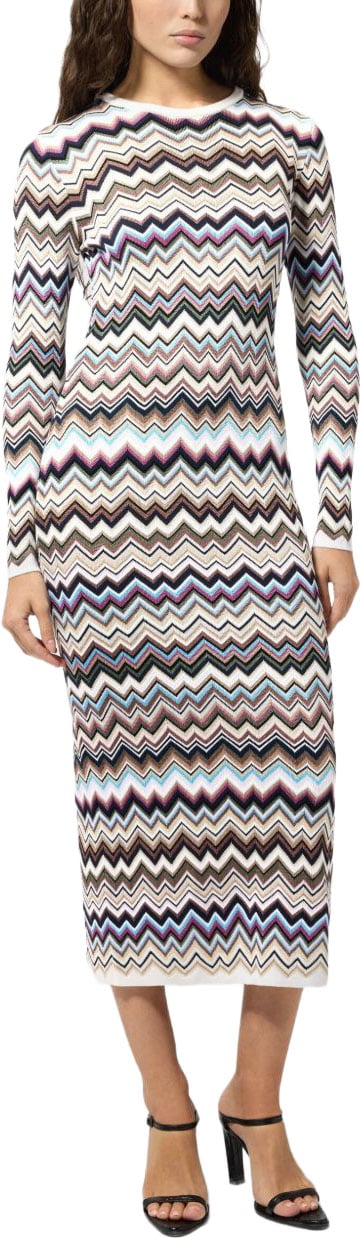 Missoni Dresses Navy Divers