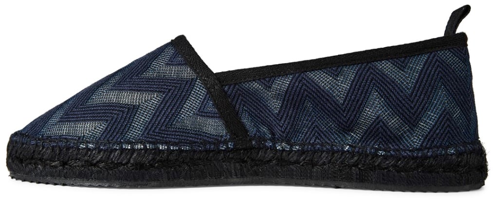 Missoni Elle Wave Zig Zag Espadrilles Blauw