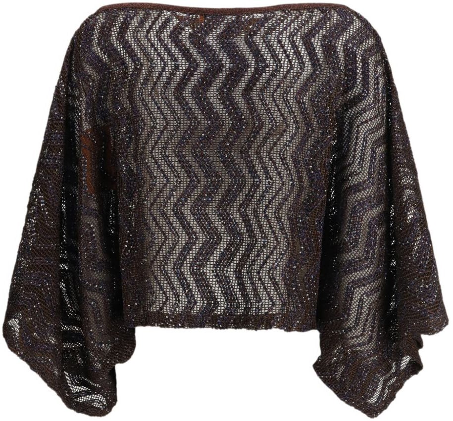 Missoni Top Dark Brown Bruin