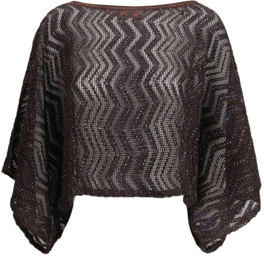 Missoni Top Dark Brown Bruin