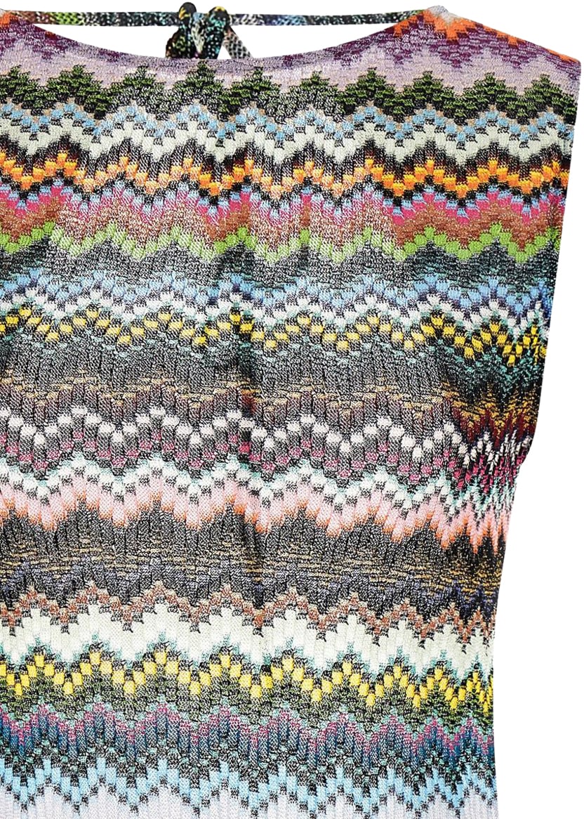 Missoni Dresses Blue Blauw