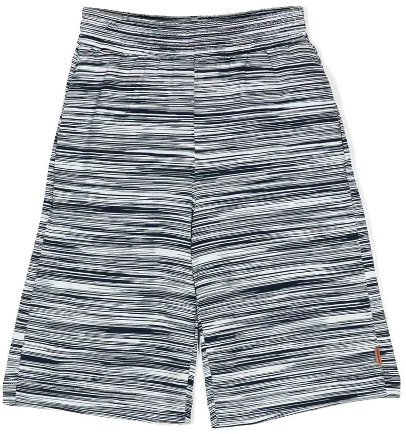 Missoni jersey short blue Blauw