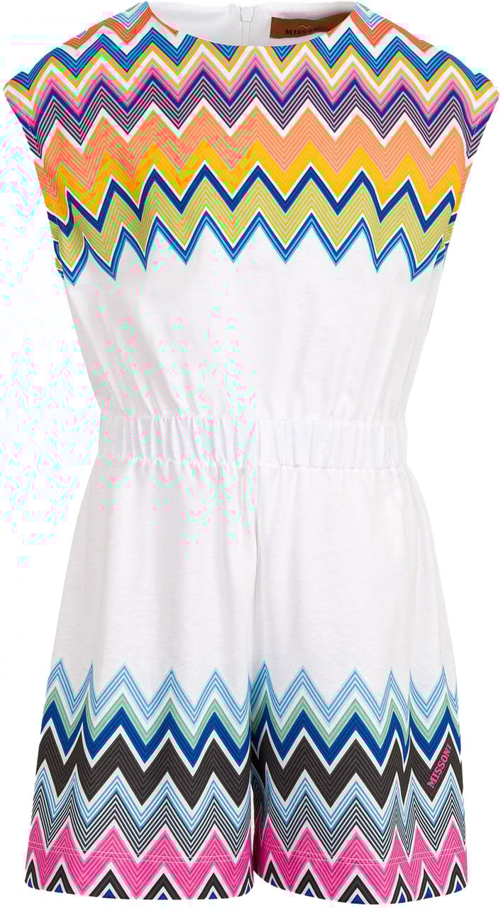 Missoni Missoni Kinder Meisjes Jumpsuit In Wit Wit
