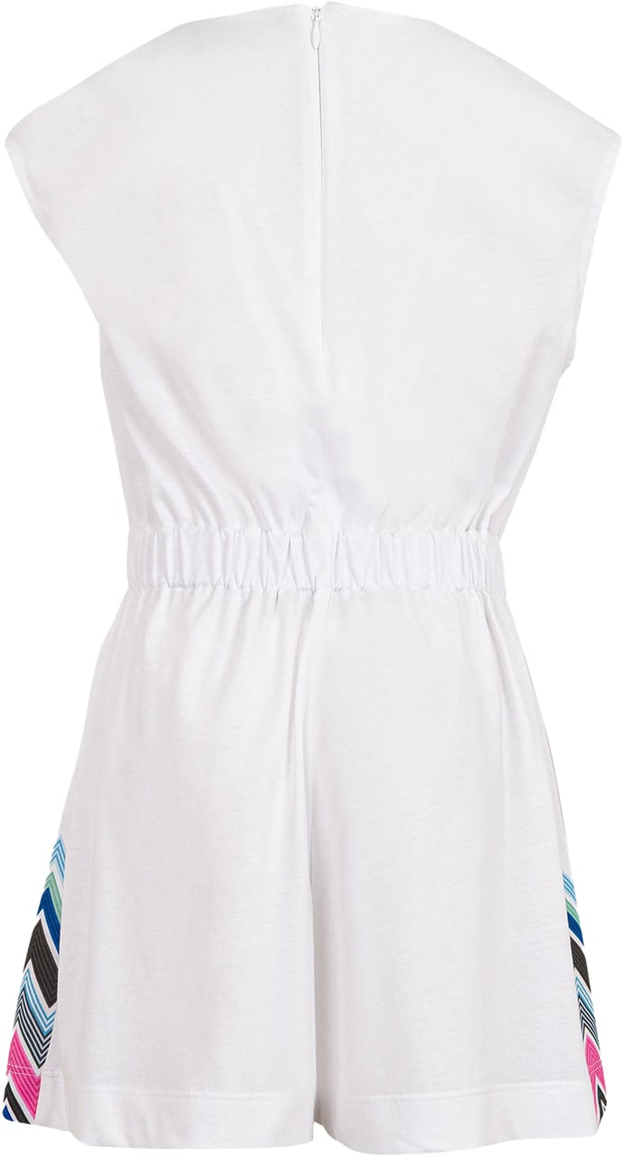 Missoni Missoni Kinder Meisjes Jumpsuit In Wit Wit