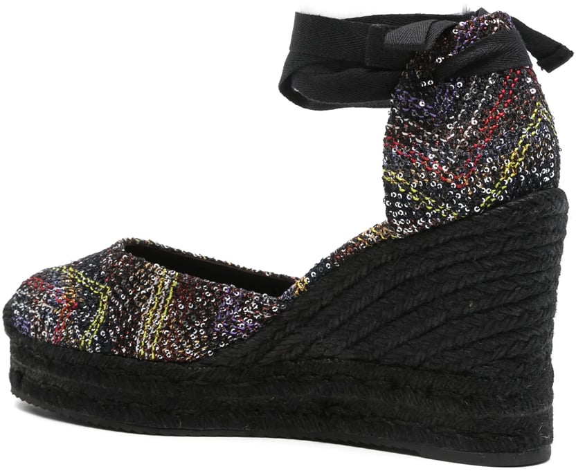 Missoni Flat Shoes Giallo/Marrone Zwart