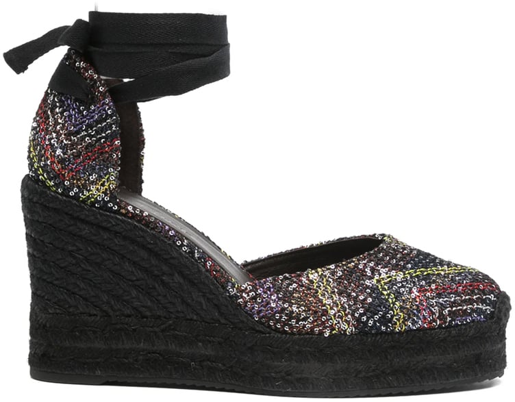 Missoni Flat Shoes Giallo/Marrone Zwart