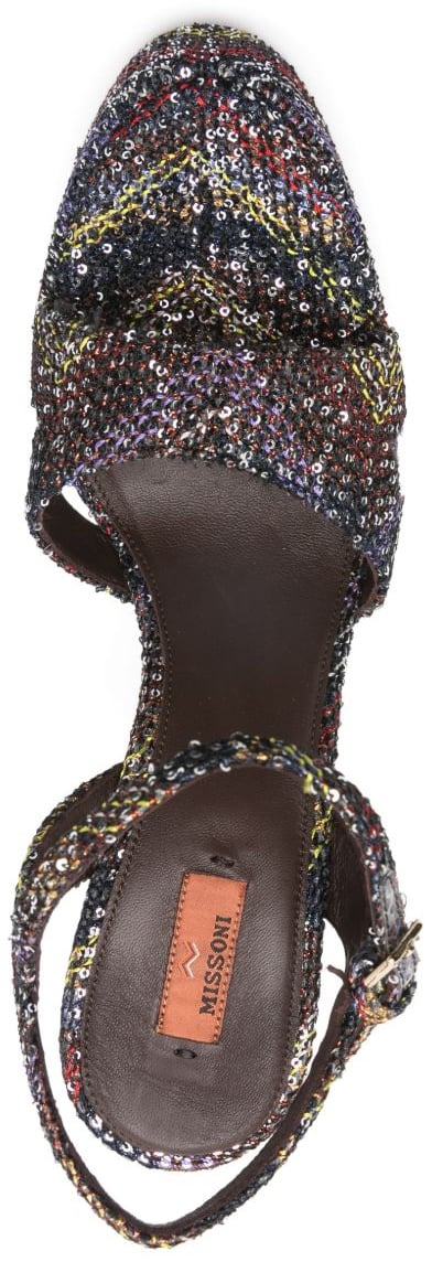 Missoni Sandals Giallo/Marrone Divers