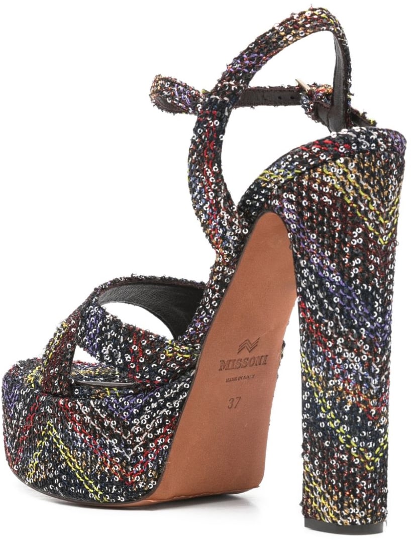 Missoni Sandals Giallo/Marrone Divers