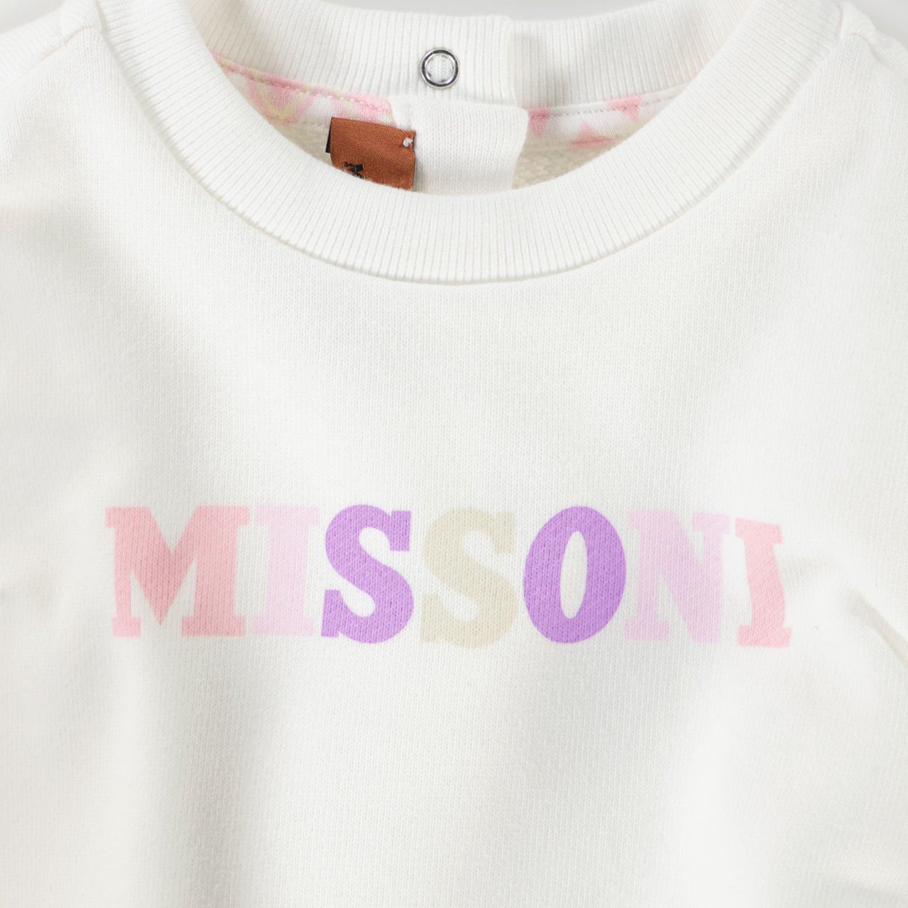 Missoni Missoni Baby Meisjes Jurk In Wit Wit