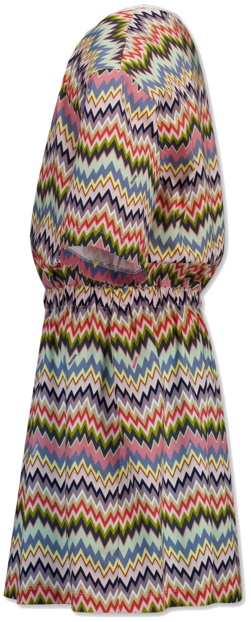 Missoni Missoni Kinder Meisjes Jurk In Fuchsia Roze