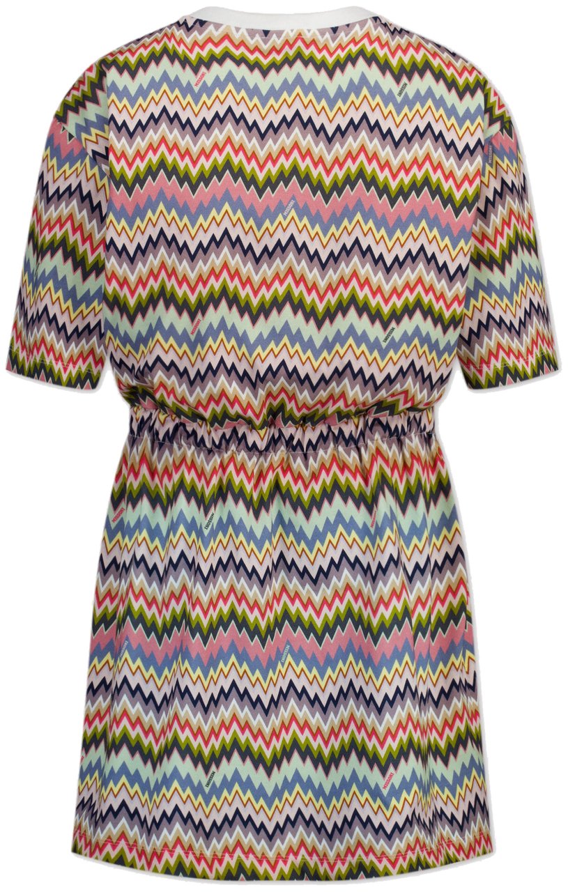 Missoni Missoni Kinder Meisjes Jurk In Fuchsia Roze