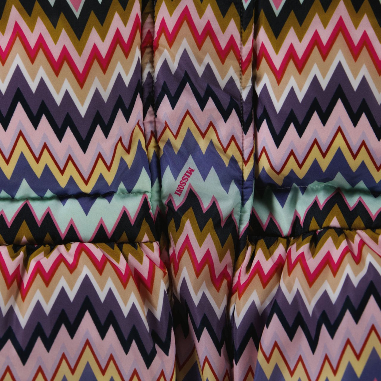 Missoni Missoni Baby Meisjes Winterjas In Fuchsia Roze