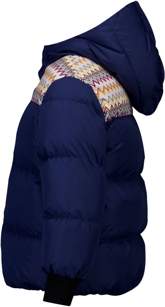 Missoni Missoni Kinder Jongens Winterjas In Navy Blauw