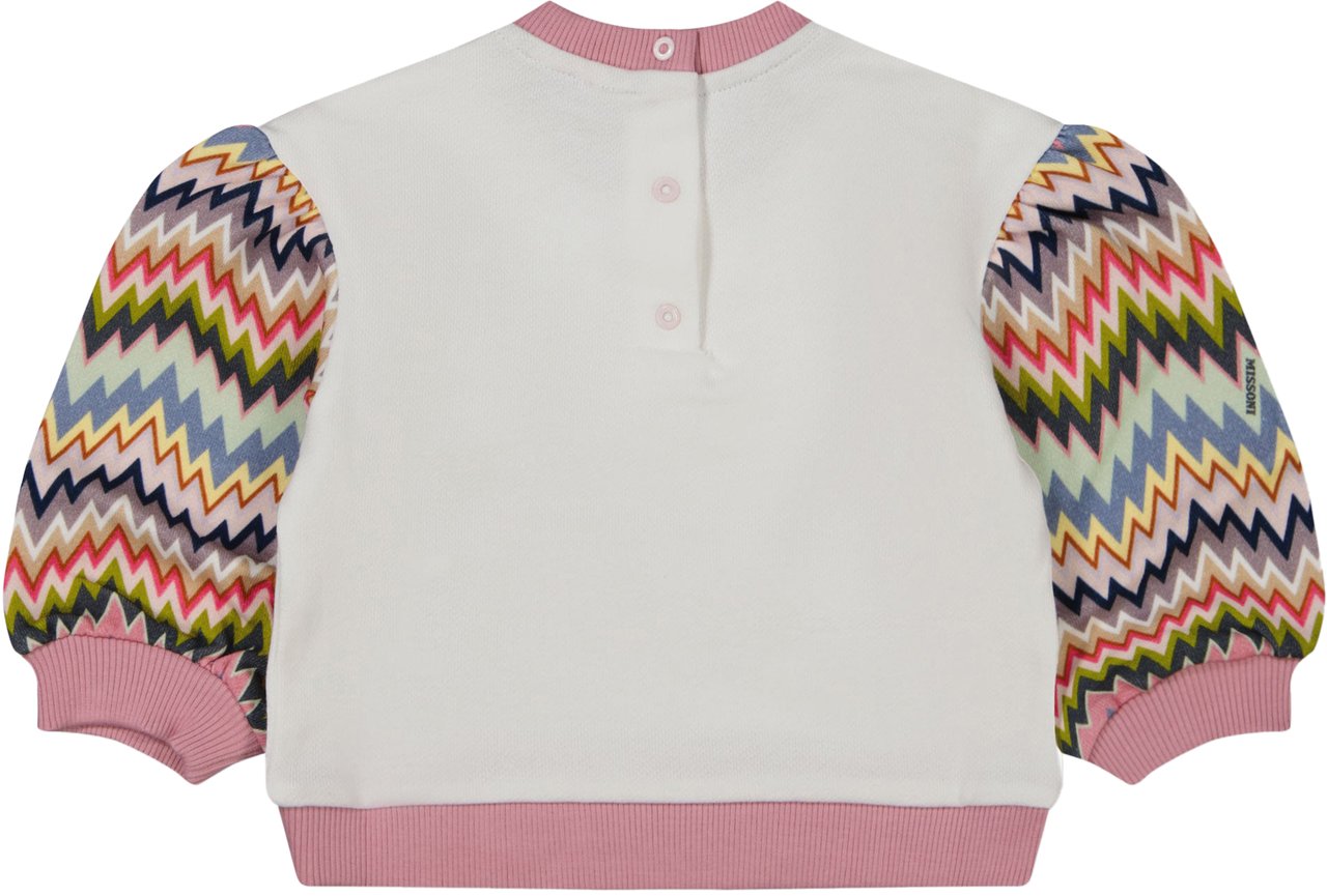Missoni Missoni Baby Meisjes Trui In Wit Wit