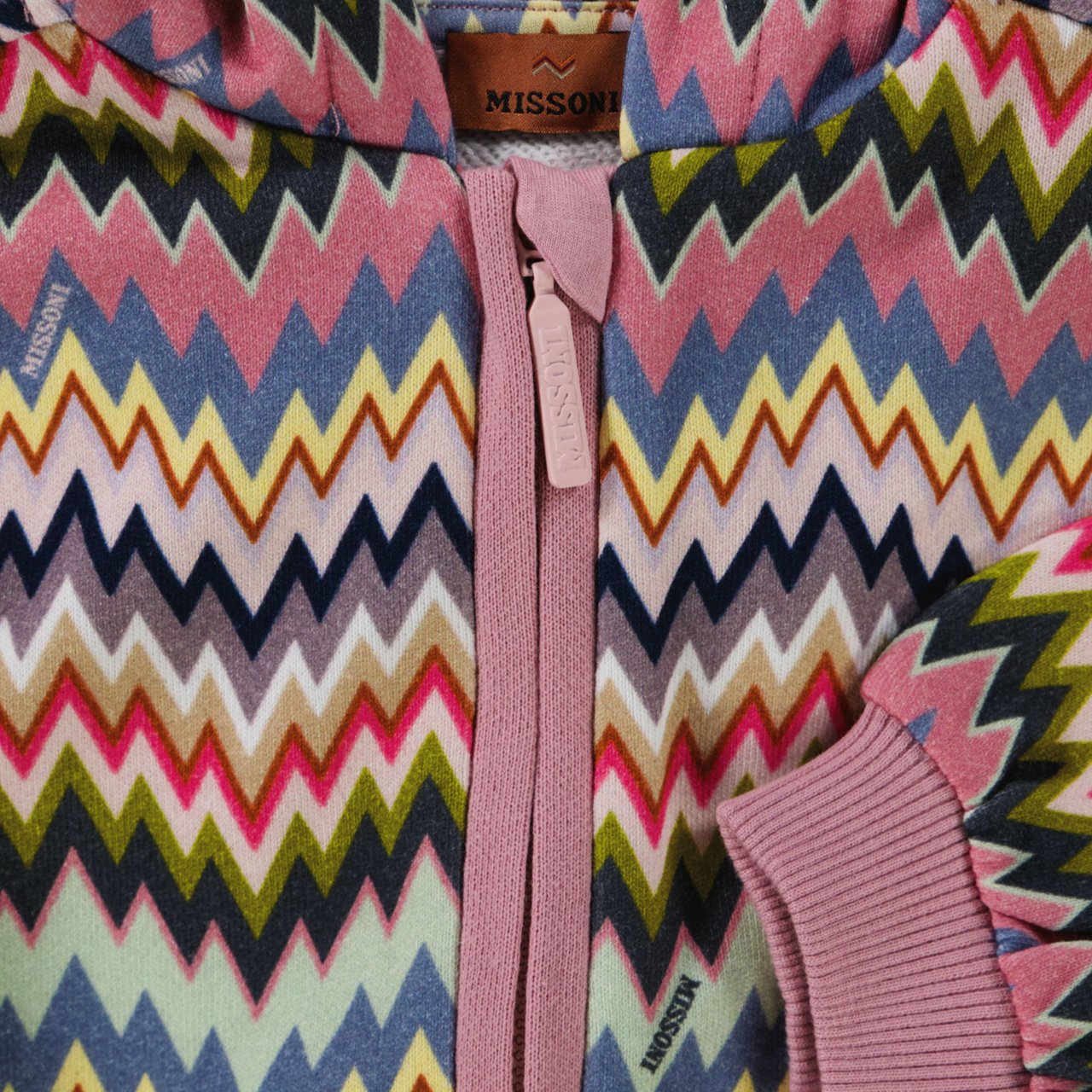 Missoni Missoni Baby Meisjes Vest In Fuchsia Roze