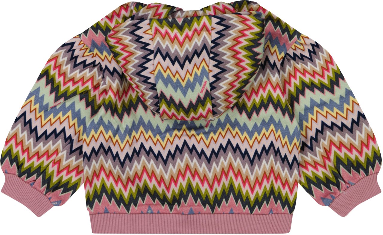 Missoni Missoni Baby Meisjes Vest In Fuchsia Roze