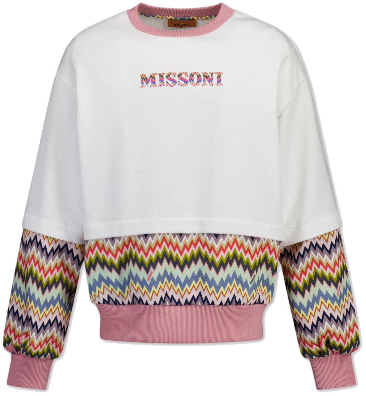 Missoni Missoni Kinder Meisjes Trui In Wit Wit