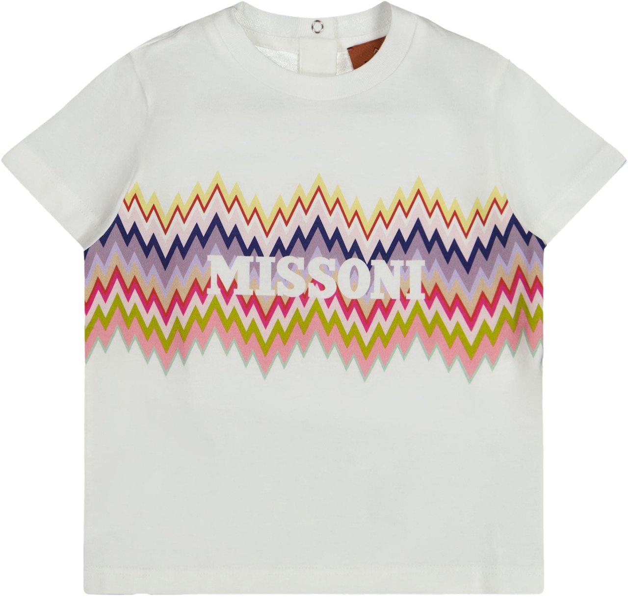 Missoni Missoni Baby Meisjes T-Shirt In Wit Wit
