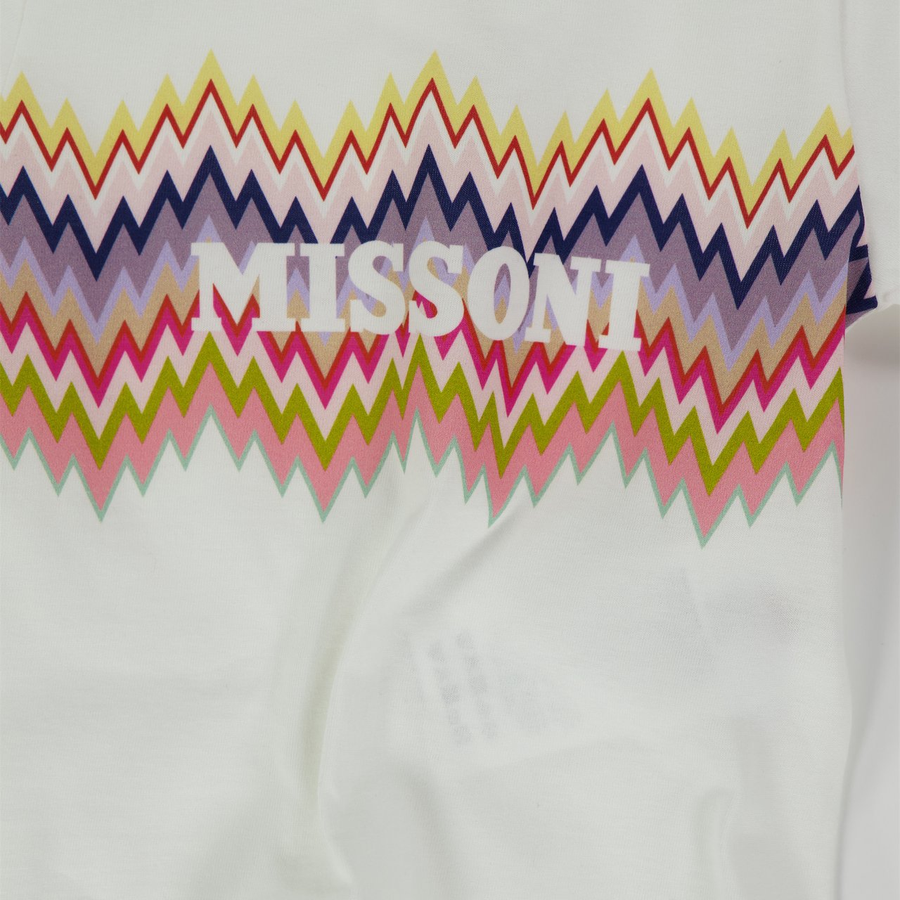 Missoni Missoni Baby Meisjes T-Shirt In Wit Wit