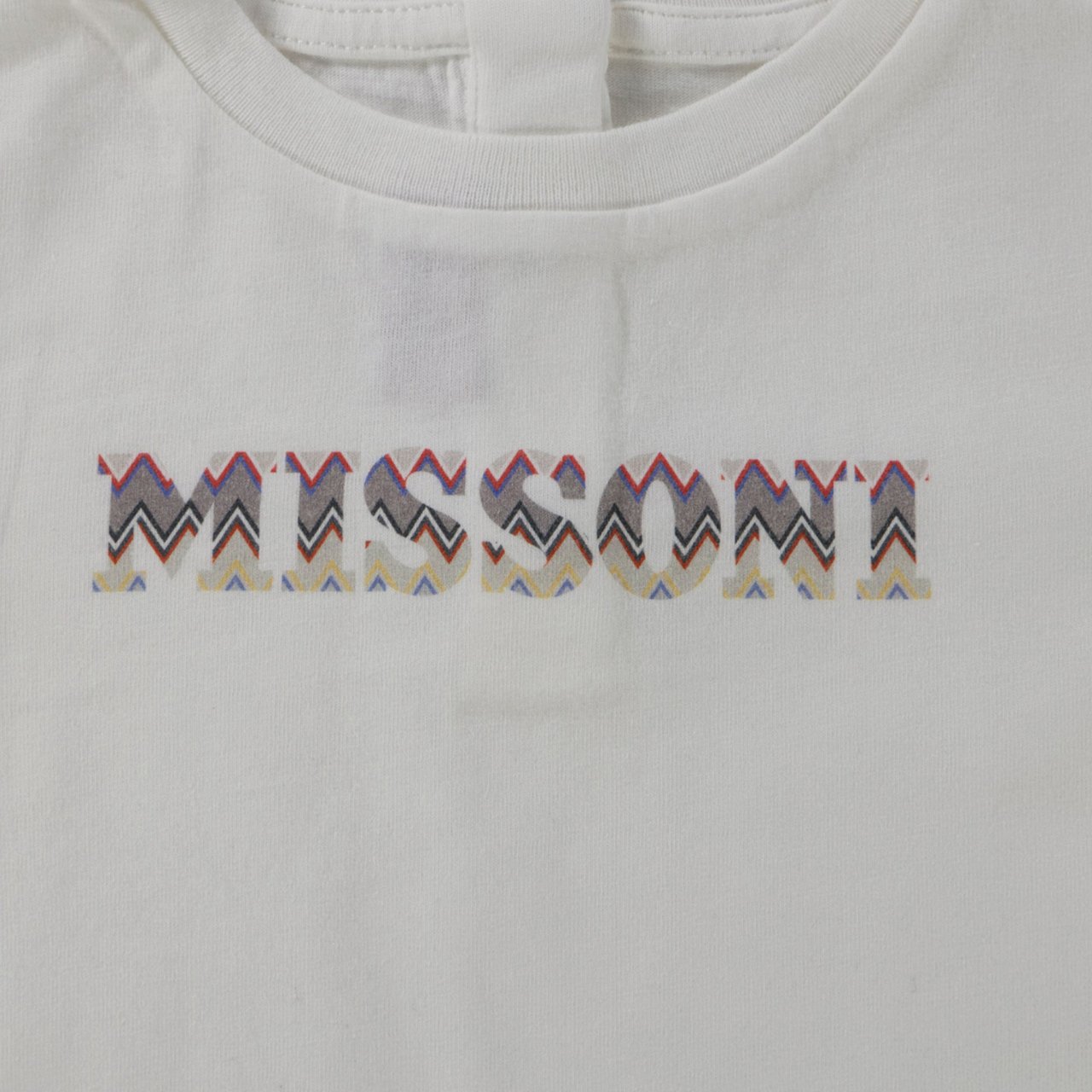 Missoni Missoni Baby Jongens T-Shirt In Wit Wit