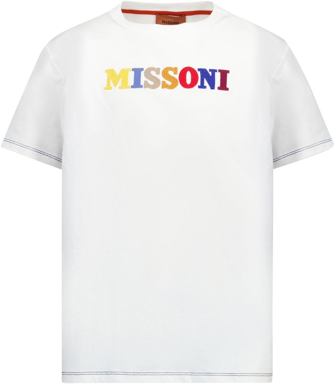 Missoni Missoni Kinder Jongens T-Shirt In Wit Wit