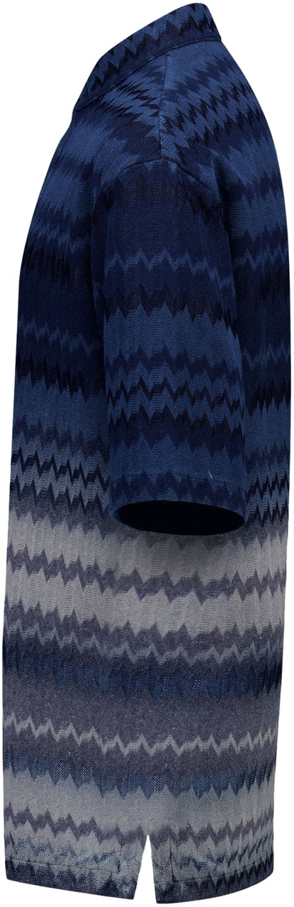 Missoni Missoni Kinder Jongens Polo In Navy Blauw
