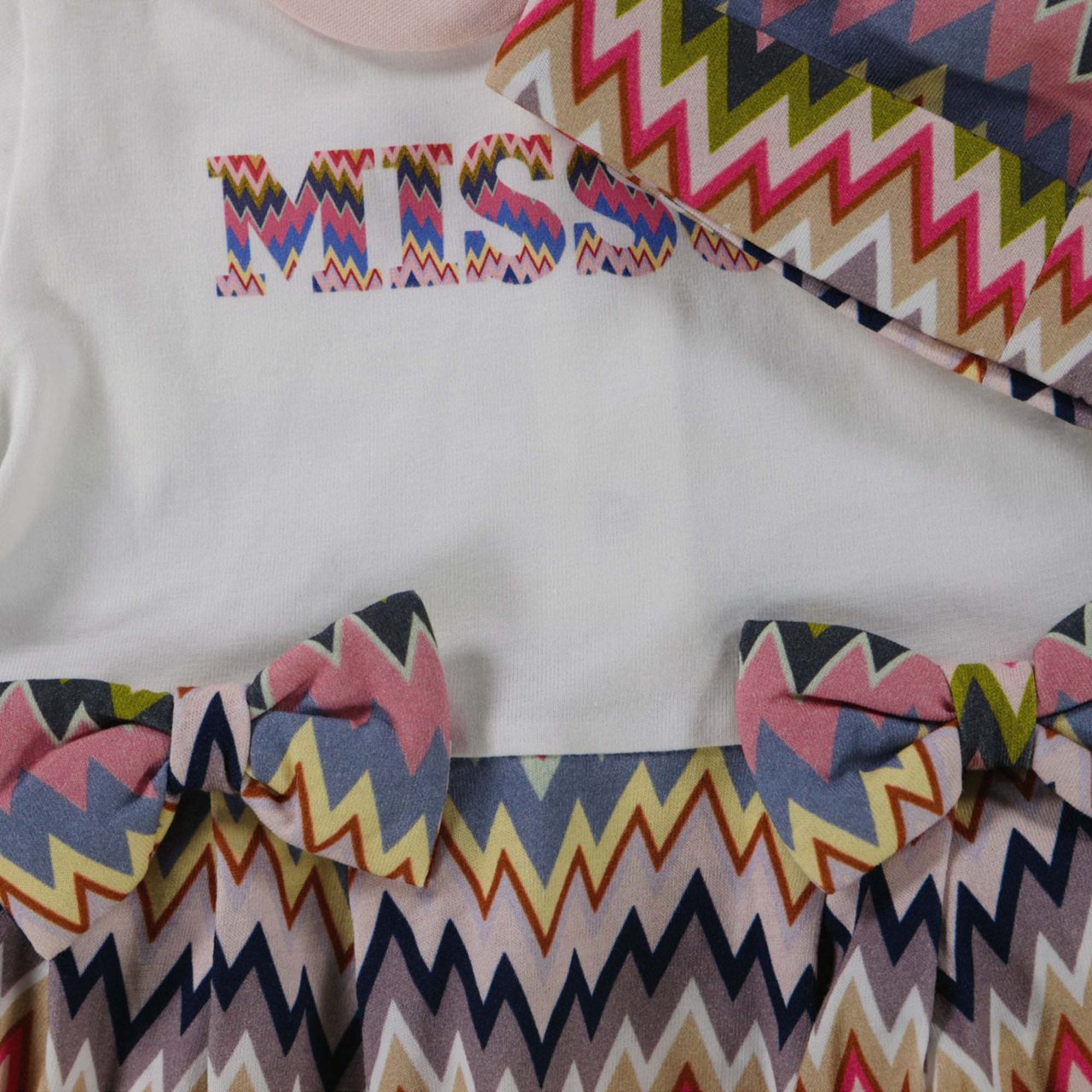 Missoni Missoni Baby Meisjes Boxpakje In Fuchsia Roze