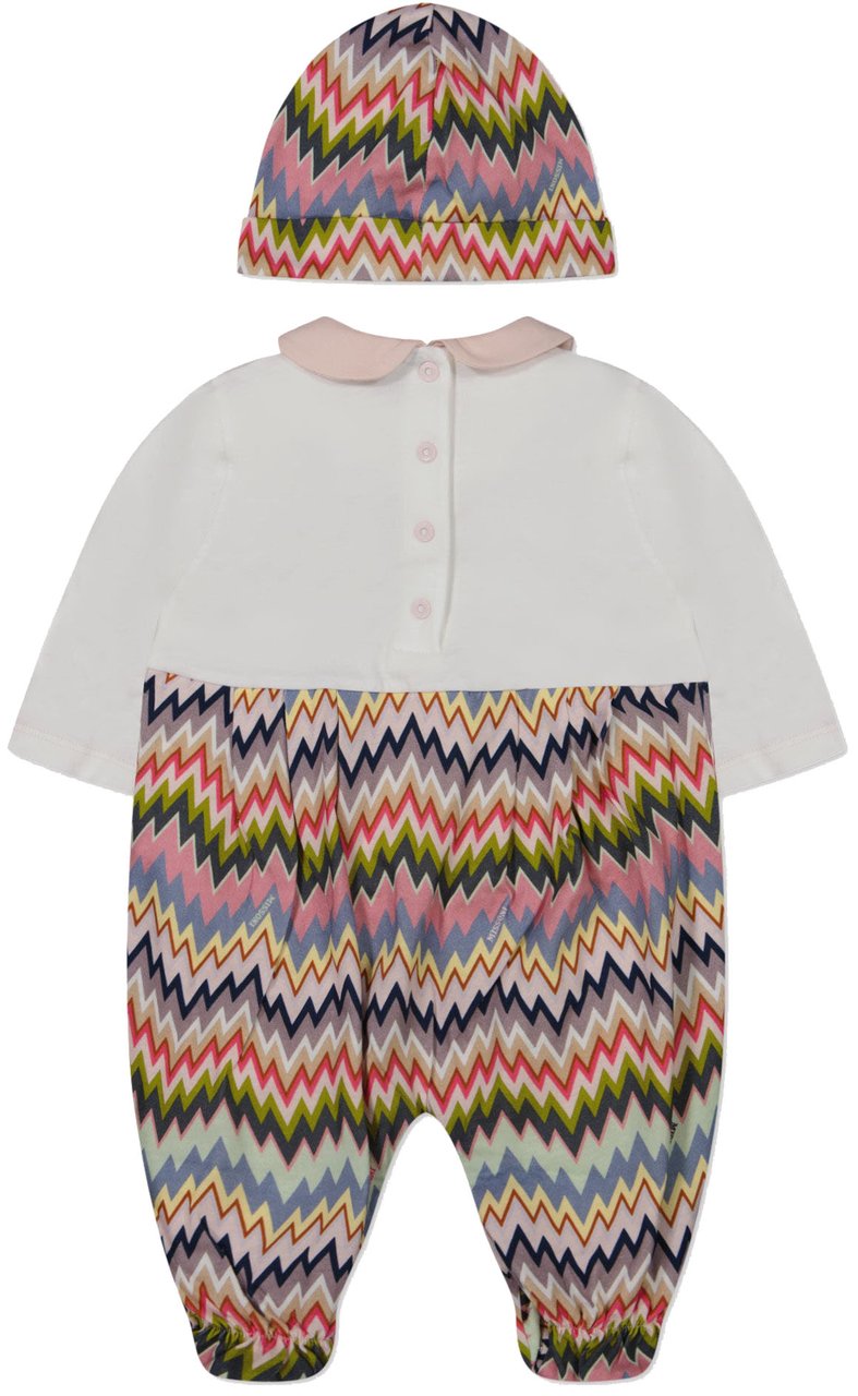 Missoni Missoni Baby Meisjes Boxpakje In Fuchsia Roze