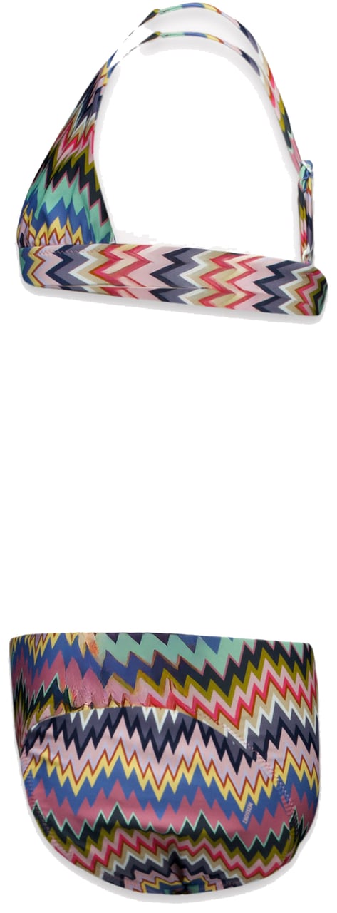 Missoni Missoni Kinder Meisjes Zwemkleding In Fuchsia Roze