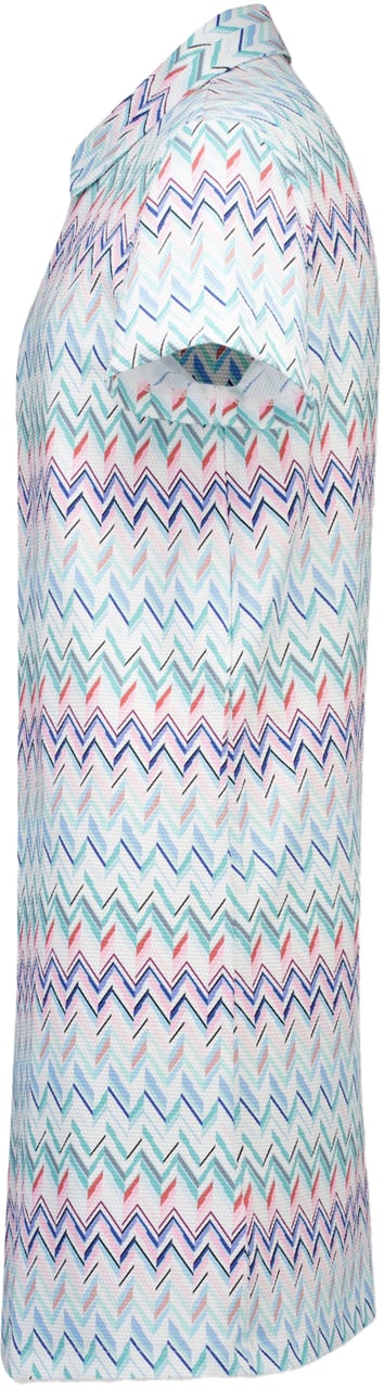 Missoni Missoni Kinder Meisjes Jurk In Turquoise Blauw