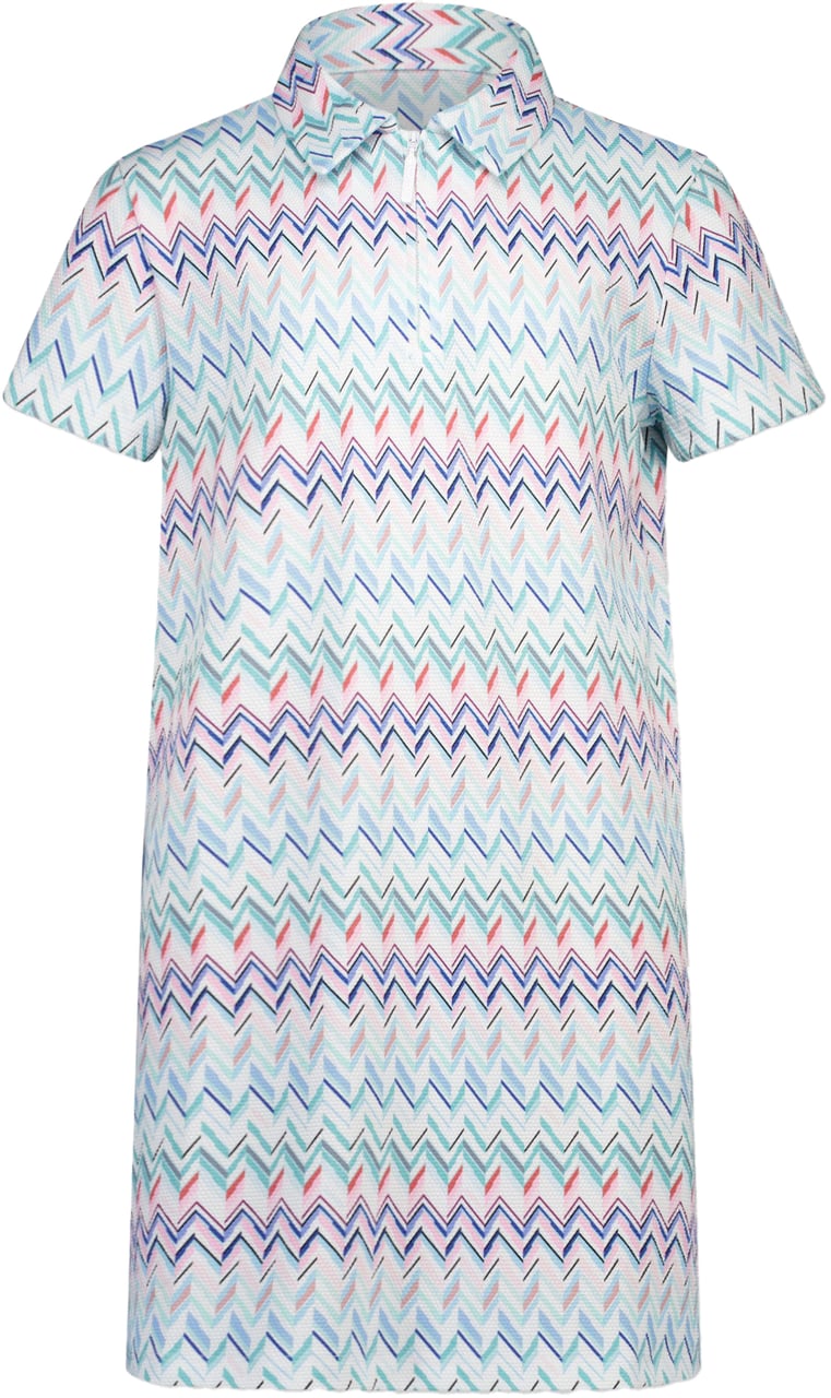 Missoni Missoni Kinder Meisjes Jurk In Turquoise Blauw