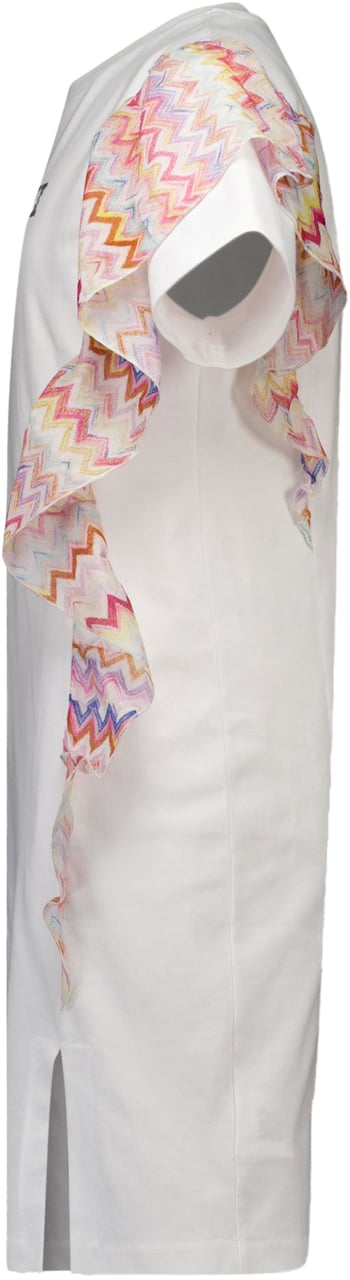 Missoni Missoni Kinder Meisjes Jurk In Wit Wit