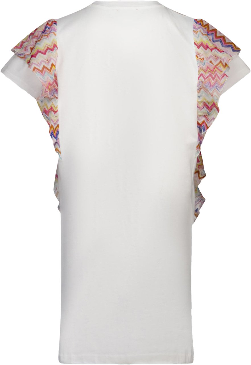 Missoni Missoni Kinder Meisjes Jurk In Wit Wit