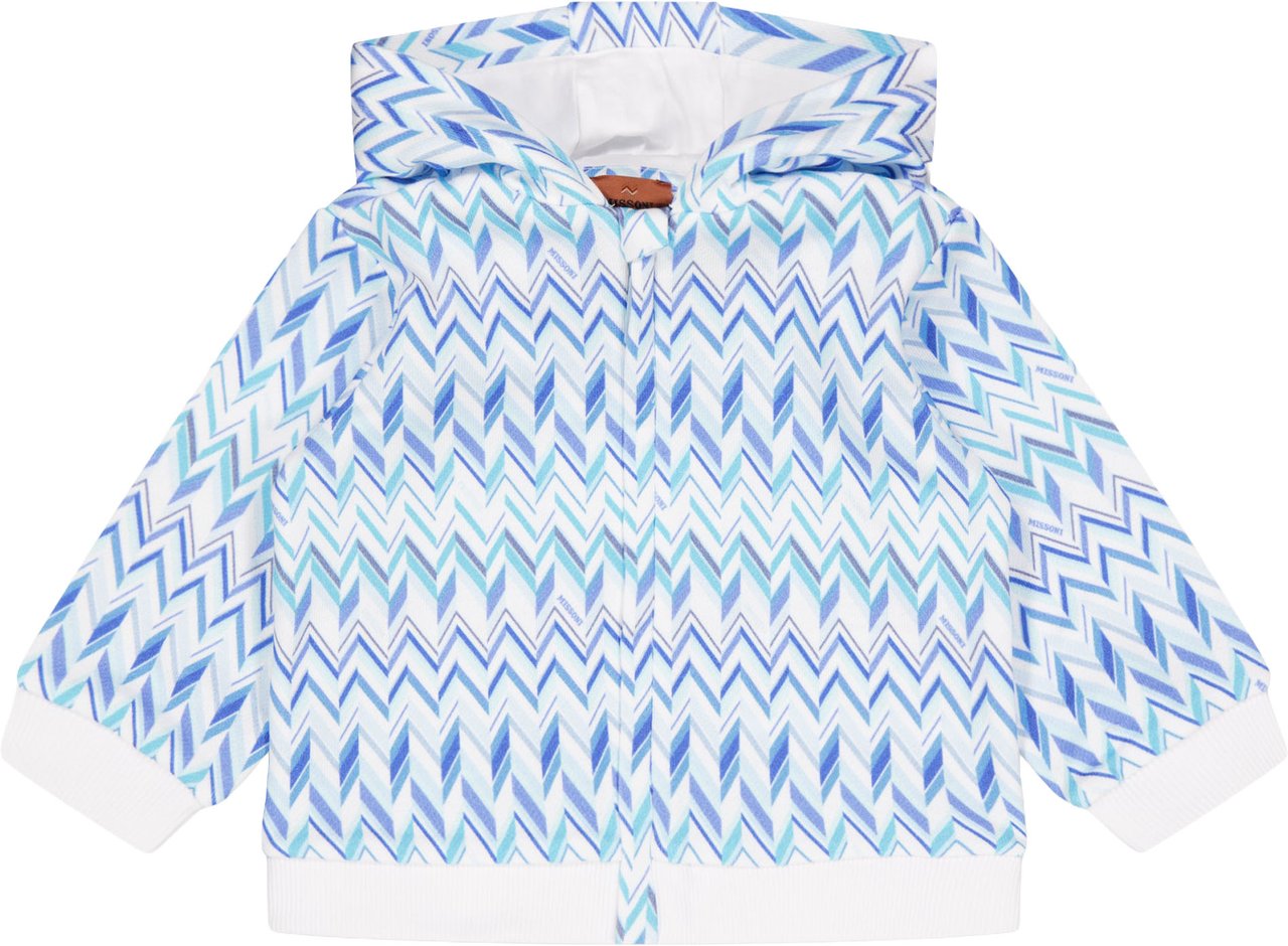 Missoni Baby Jongens Vest In Wit Wit