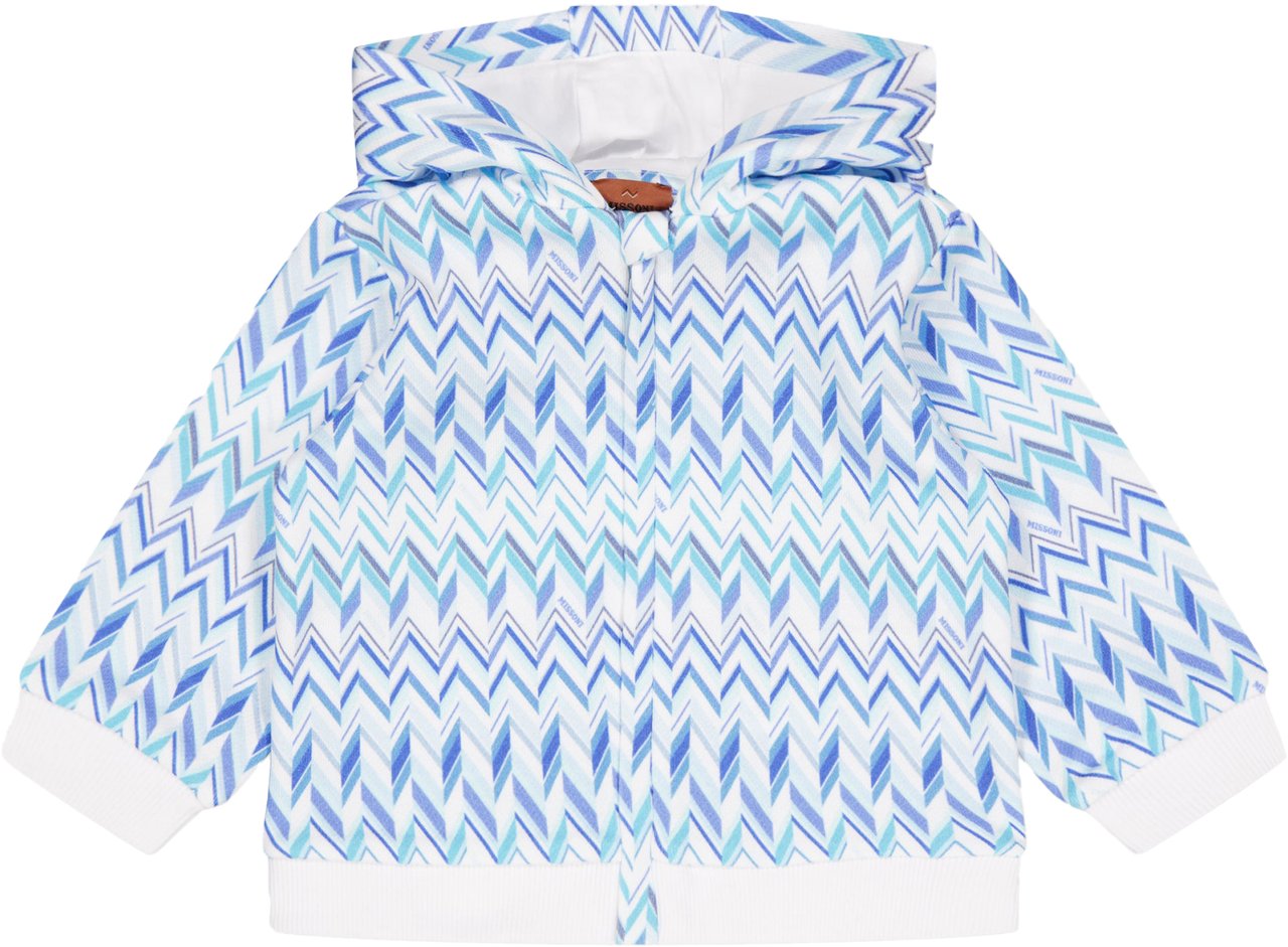 Missoni Missoni Baby Jongens Vest In Wit Wit