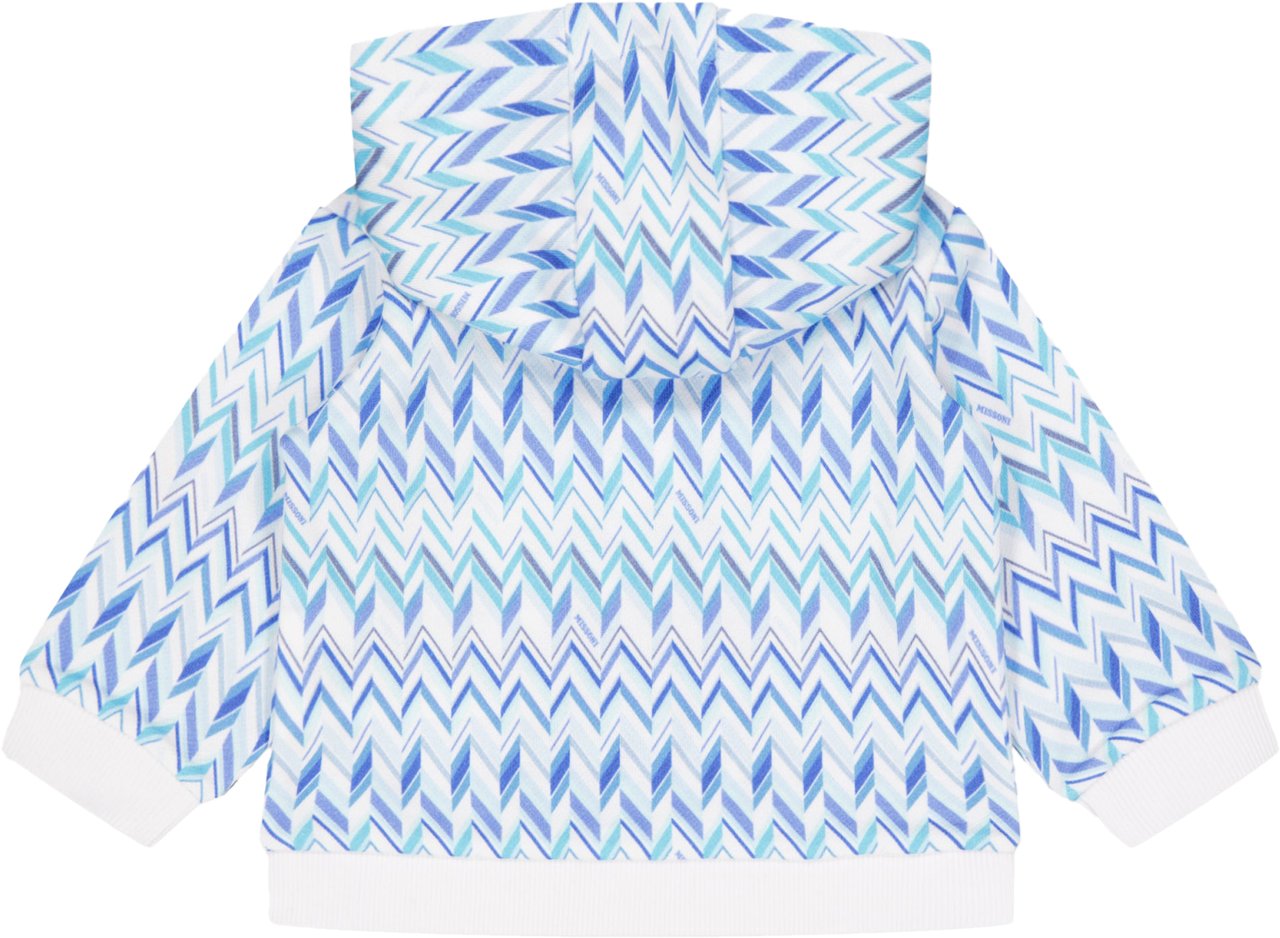 Missoni Missoni Baby Jongens Vest In Wit Wit