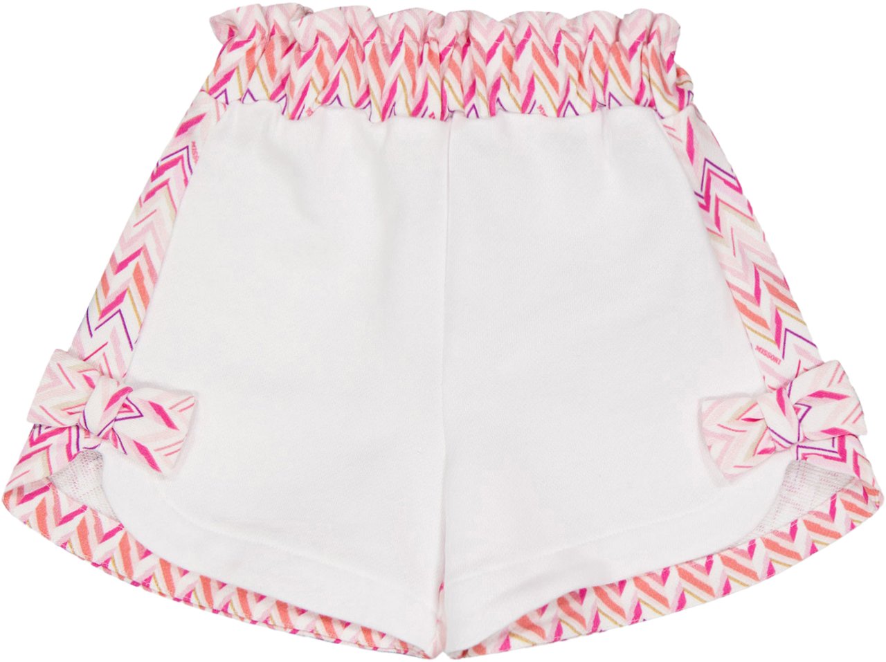 Missoni Missoni Baby Meisjes Shorts In Wit Wit