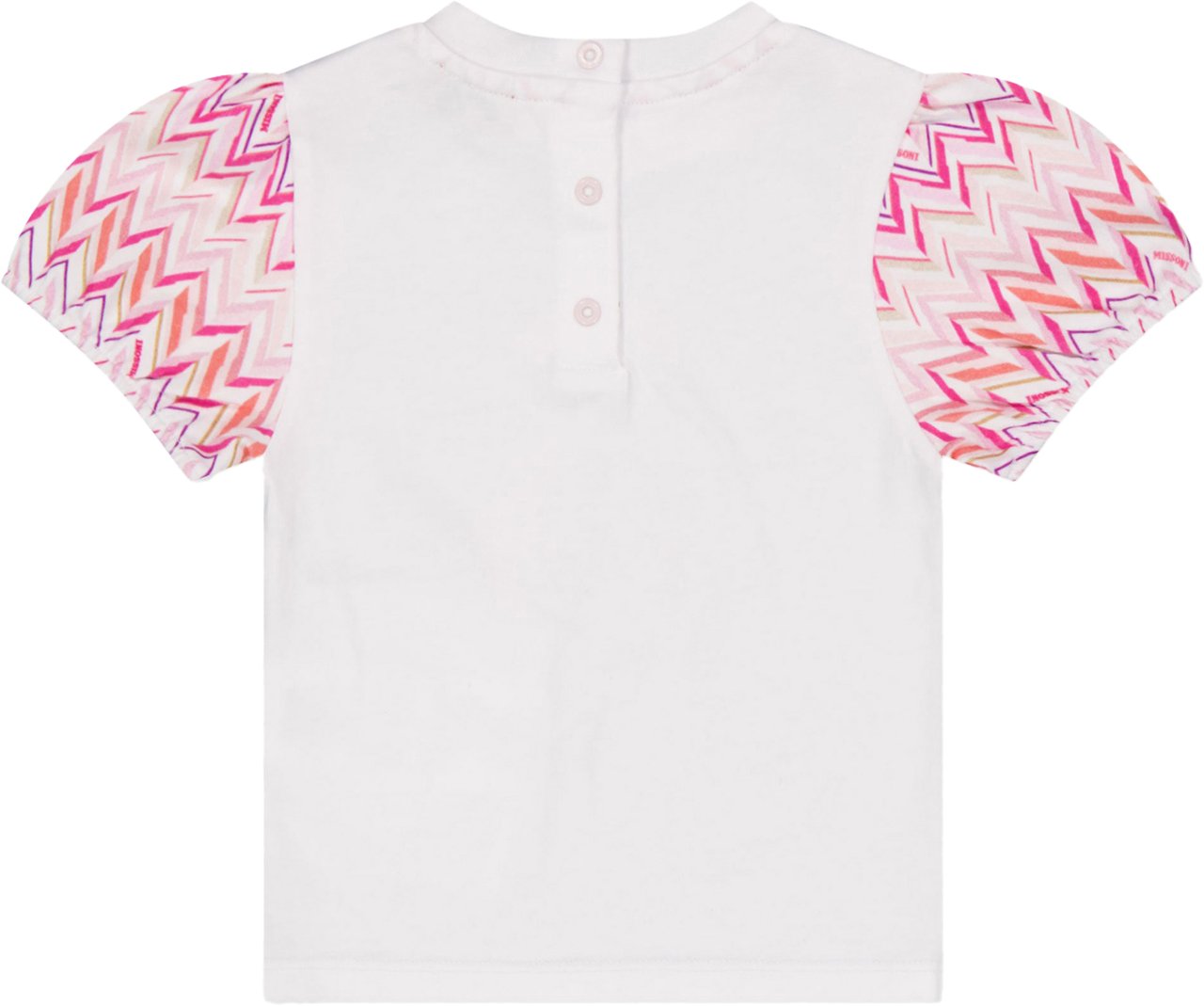 Missoni Missoni Baby Meisjes T-Shirt In Wit Wit