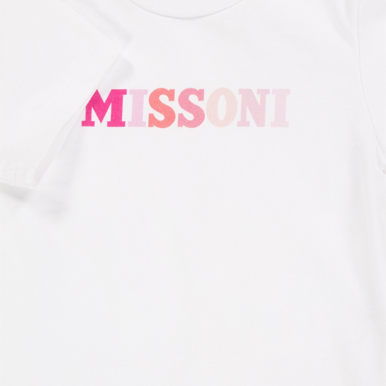 Missoni Missoni Baby Meisjes T-Shirt In Wit Wit