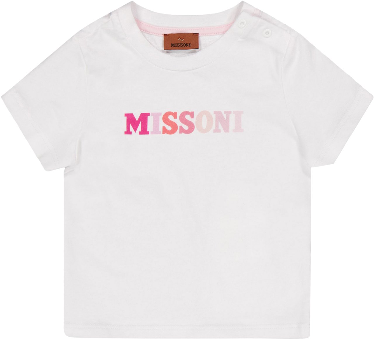 Missoni Missoni Baby Meisjes T-Shirt In Wit Wit