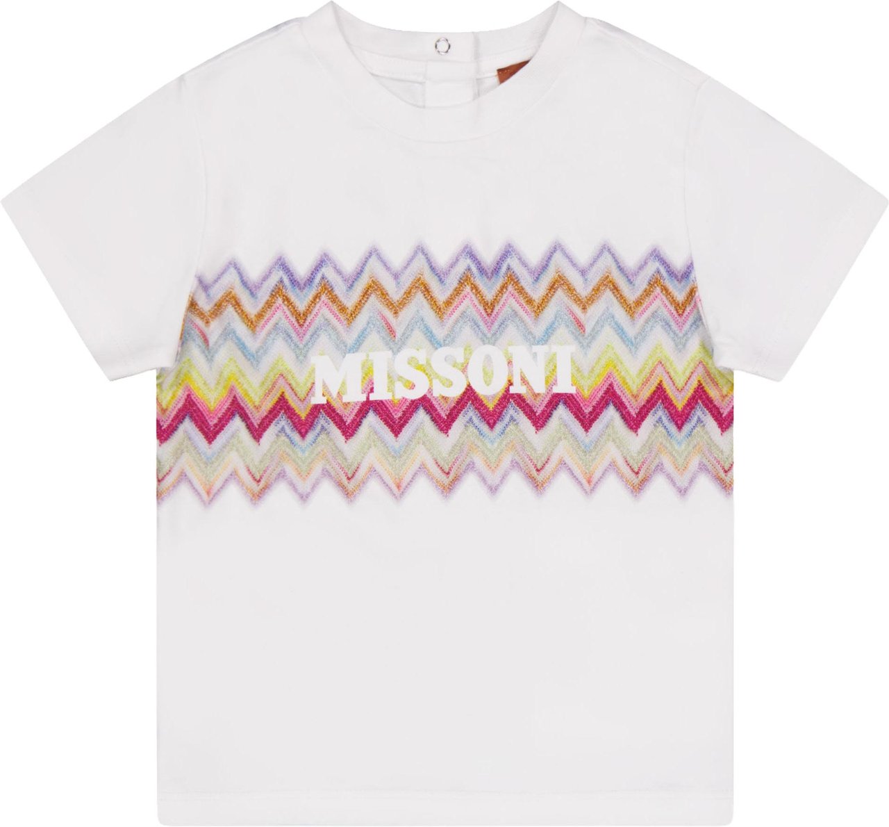 Missoni Baby Meisjes T-Shirt In Wit Wit